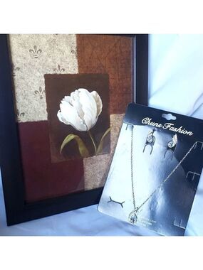 Chun's Fashion Necklace and Earrings Set Crystal Cubic Zirconia